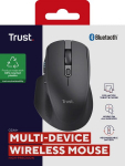 Trust Ozaa+ Multi-connect Wireless Mouse - Black