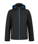 Icepeak meeste softshell-jope Brimfield 57970-6*999, must/t&uuml;rkiis