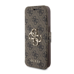 Arvake 4G metallkorpus logoga iPhone 15 Pro - pruun
