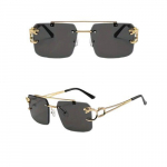 Luksusliku Kullatud Raamiga P&auml;ikeseprillid