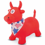 Kummist h&uuml;ppaja Punane pull