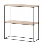 Riiul Furniture Toni, pruun/must
