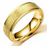 Kuldne pruut r&otilde;ngas 316L r.17 O7G-R17, GOLDEN BRIDE žiedas STAIN 316L r.17
