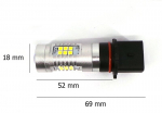 LED PSX26W 10-18V 1900lm Canbus, pirn, 1 tk.