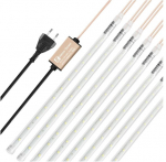 Aneeway Meteor01 LED tuled j&auml;&auml;purikad, 30cm x 8, soe valge