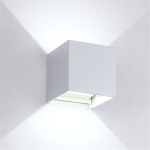 led seinavalgusti ruudukujuline 2x5w 4000k ip54 valge