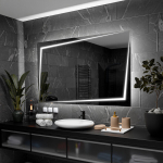 Peegel LED-valgustusega Vannituppa, Magamistuppa, Elutuppa - Berlin - 80 cm, 60 cm, LED Veidrodis Modelis - Berlin 80 cm x 60 cm