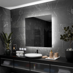 Peegel LED-valgustusega Vannituppa, Magamistuppa, Elutuppa - Dubai - 90 cm, 90 cm, LED Veidrodis Modelis - Dubai 90 cm x 90 cm