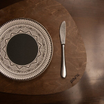 Stalo kilimėlio rinkinys (6 vienetai) Pear - Wenge