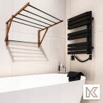 Puidust vannitoa pesukuivati 85cm seinale kinnitatav