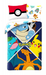 Noorte voodipesu 140X200 Pokemons Pikaczu Microfibre