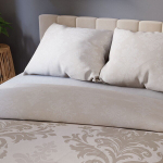 Voodipesu 220x200 satiin Grace Beige, 220 x 200 cm