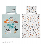 Beebi voodipesu 90x120 DOGS BAWN