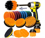 XXL SET Puhastusharjad kruvikeeraja puuripatjadele 23 tk