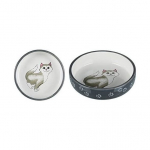 Ecuelle - TRIXIE - 0,3 L - Keraamika - Hall/Valge