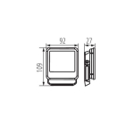 LED-valgusti IQ-LED FL 10W NW Kanlux