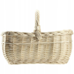 Punutud korv Ostuseened Valge korv