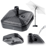 Vihmavarju alus ruudukujuline aia vihmavarju alus 39cm kaal