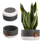 Keraamiline lillepott 17x9cm Hall kate