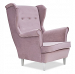 Family Furniture ARI Skandinaavia tugitool roosa m&auml;&auml;rdunud sametist sametist