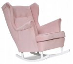 ARI tugitool kiiktool Scandinavian Family Furniture pulberroosa veluurist