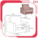 Magamistool Alicja Family Furniture