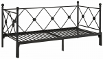 Voodi Notio Living 90x200 cm, must