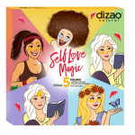 "DIZAO" Kinkekomplekt "5 meelt" koosneb viiest h&uuml;drogeelist silmapadjad, 5x8 g.