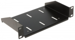 10" 1U 150 mm P&uuml;siriiul, Must, Perforeeritud, Stalflex Eco-Seeria