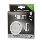 Bialetti - Premium 10tz Steel Coffee Maker Seal and Sieve Set