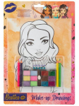 Besties joonistuskomplekt Tee ise meigijoonised A4