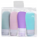 4 X 60 Ml Kosmeetikakoti Reisikomplekt Vanity Reisikott