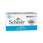 Schesir konserv kassidele tuunikalaga, 6x50 g