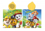 Paw Patrol kapuutsiga r&auml;tik lastele 55 x 110 cm