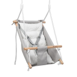 Tulano Hop 40 grey-white beebikiik-h&auml;ll &ndash; riidest kiik turvav&ouml;&ouml;dega tuppa