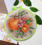 Ristpistekomplekt Tsitrusviljad noodid Abris Art AHM-076