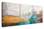Moodne maalid l&otilde;uendil tript&uuml;hhon elutuppa abstraktne 60x120, 60x120 cm
