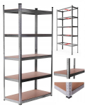 Garaaži metallist t&ouml;&ouml;koja riiul 5P 220x110x45