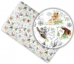 Voodilina kummiga puuvill My Baby,140x70