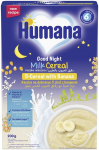 Humana piimapuder 5 tera banaanidega, alates 6 kuust, 200g