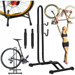 Bike Service Stand Tugev teras 2in1 Neopreenist kaitsed Stabiilne jalgrattahoidja