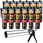 12x Pattex One4All kiirliim 440g + skeletiliimi pigistuskastiga