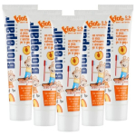 Hambapasta lastele Biorepair virsiku maitsega, 0-6 aastat, 50 ml, 5 tk