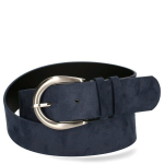 Naiste nahast v&ouml;&ouml; 4 cm, sinine