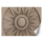 Fototapeedid, Abstraktne 3D rosett