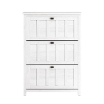 Jalan&otilde;udekapp 30x111x80 cm valge