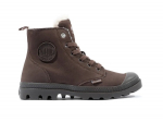 Naiste poolsaapad Palladium Pampa Hi Zip WL, pruun