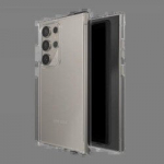 ZAGG Cases Crystal Palace &uuml;mbris Samsung Galaxy S24 Ultra jaoks - l&auml;bipaistev