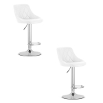 2-osaline baaritoolide komplekt Leobert Kast, valge