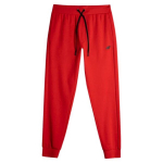 SWEATSUIT TROUSERS 4F, PUNANE, SUURUS M 4FAW23TTROM45162S_M
